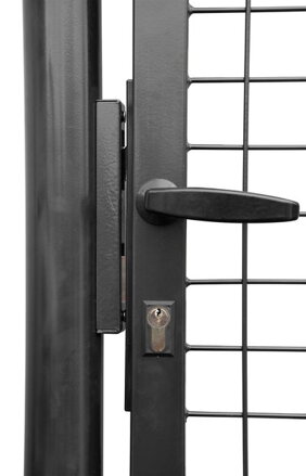 Brana METALTEC ECO 1000/1000/50x50 mm, záhradná, antracit, ZN+PVC, RAL7016