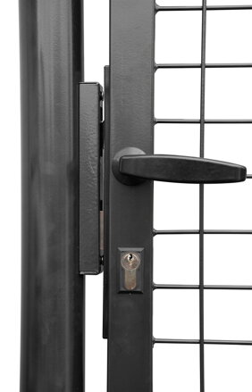 Brana METALTEC ECO 1000/1200/50x50 mm, záhradná, antracit, ZN+PVC, RAL7016