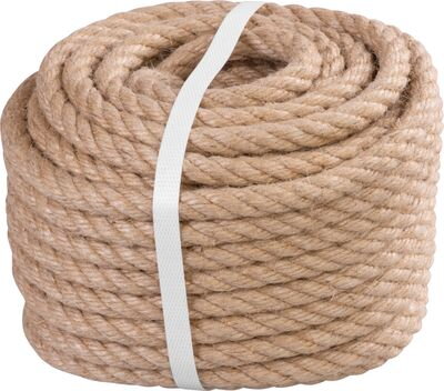 Lano Strend Pro Premium, jutové, prírodné, 12 mm, stáčané, L-20 m Lano Strend Pro Premium, jutové, prírodné, 12 mm, stáčané, L-20 m