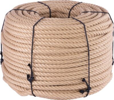 Lano Strend Pro Premium, jutové, prírodné, 22 mm, stáčané, L-220 m Lano Strend Pro Premium, jutové, prírodné, 22 mm, stáčané, L-220 m