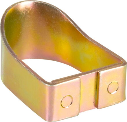 Objímka Strend Pro na kosu kovová, bez kolíka 4,2x3,2x6,2 cm
