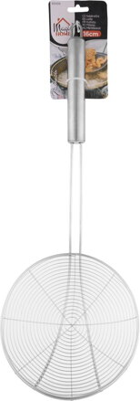 Naberačka MagicHome, odpeňovačka, kuchynská, zberač peny, špirálová, 16 cm, nerez