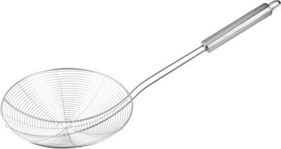 Naberačka MagicHome, odpeňovačka, kuchynská, zberač peny, špirálová, 20 cm, nerez