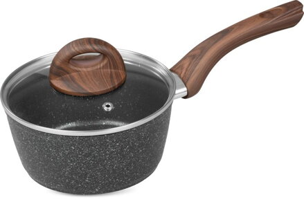 Rajnica MagicHome Black Marble Line, so sklenenou pokrievkou, 16 cm Rajnica MagicHome Black Marble Line, so sklenenou pokrievkou, 16 cm