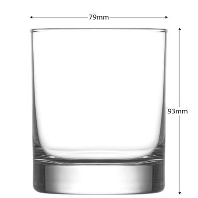 Pohár Ada, LAV, sklenený, na whisky, 320 ml, 79x93 mm, bal. 6 ks Pohár Ada, LAV, sklenený, na whisky, 320 ml, 79x93 mm, bal. 6 ks