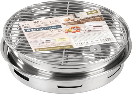 Set Strend Pro Grill, na grilovanie, nerez 33x13,5 cm
