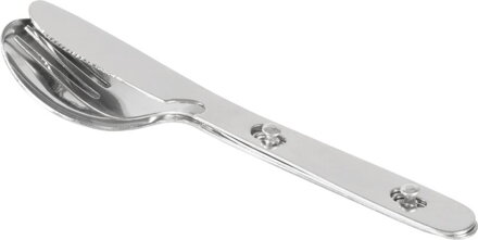 Set Strend Pro Grill, kempingová jedálenská súprava, nerez 13/15 cm