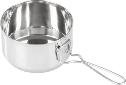 Set Strend Pro Grill, kempingová jedálenská súprava, nerez 13/15 cm