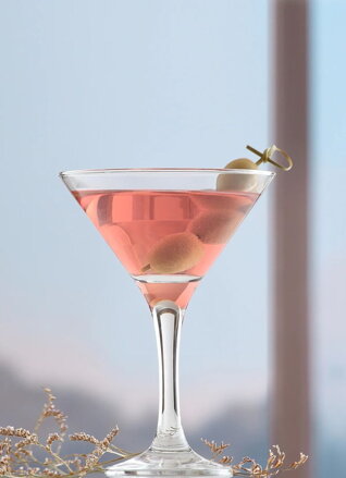 Pohár Misket, LAV, sklenený, na martini, 175 ml, 107x148 mm, bal. 6 ks