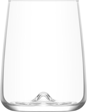 Pohár Terra, LAV, sklenený, na vodu, 360 ml, 64x100 mm, bal. 6 ks