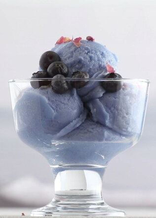 Pohár Destina, LAV, sklenený, na zmrzlinu a dezert, 285 ml, 98x93 mm, bal. 6 ks