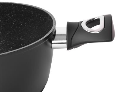 Hrniec MagicHome Black Line, 20 cm, 2,2 lit. s pokrievkou