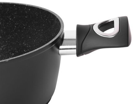 Hrniec MagicHome Black Line, 20 cm, 2,2 lit. s pokrievkou