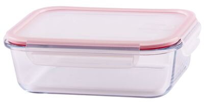 Doza MagicHome BSG2, 1500 ml, 22x17x7 cm, borosilikátové sklo/PP