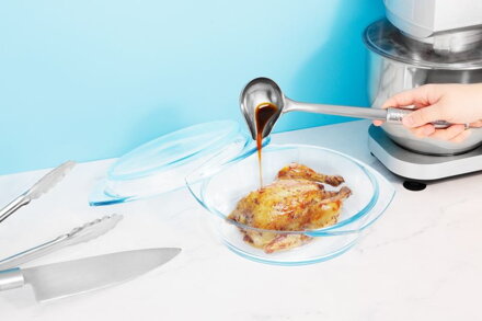 Misa MagicHome, zapekacia, 2.5 lit, borosilikátové sklo, oválna