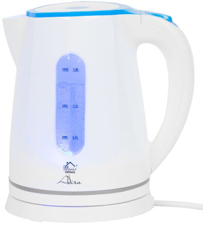 Kanvica MagicHome Adira, 1850-2200 W, 230 V, 50 Hz, 1,8 l, skrytá vyhrievacia špirála, rýchlovarná