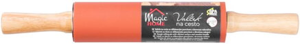 Valček MagicHome, na cesto, silkón, drevo, 37,5 cm