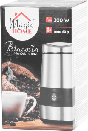 Mlynček na kávu MagicHome Bracosta, 200 W, 230 V Mlynček na kávu MagicHome Bracosta, 200 W, 230 V