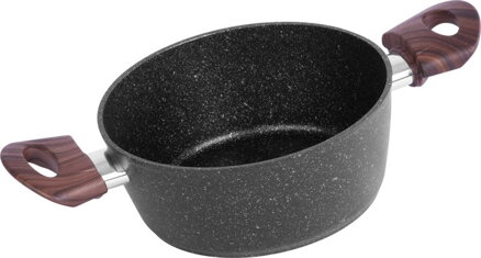 Hrniec MagicHome Black Marble Line, 20 cm, 2200 ml, s pokrievkou Hrniec MagicHome Black Marble Line, 20 cm, 2200 ml, s pokrievkou