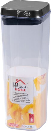 Dóza MagicHome, so silikónovým tesnením, 2100 ml, 106x106x300 mm, stohovacia