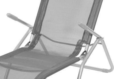 Lehatko JAMAICA, 140x60x96 cm, šedé