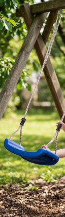 Hojdacka LEQ ABELLA, modrá, 43x17x8.5 cm, plastová