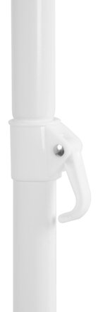 Slnečník DALIA 180 cm, 32/32 mm, s naklápacím kĺbom, čierno-biely, plážový Slnečník DALIA 180 cm, 32/32 mm, s naklápacím kĺbom, čierno-biely, plážový