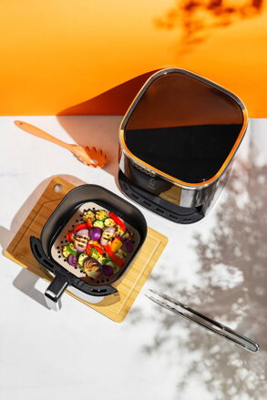 Fritéza teplovzdušná MagicHome, Crocante, 5.0L, 1450W, 12 programov, časovač