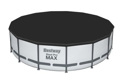 Bazen Bestway® Steel Pro MAX, 457x107 cm, filter, rebrík, podložka, plachta