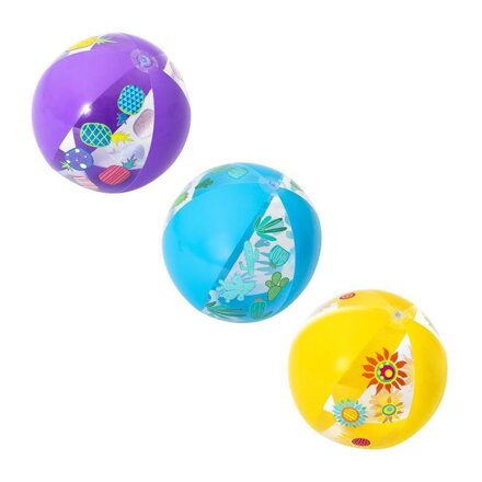 Lopta Bestway® 31036, Designer Beach Ball, nafukovacia, do vody, detská