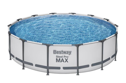 Bazen Bestway® Steel Pro MAX, 427x107 cm, filter, rebrík, plachta