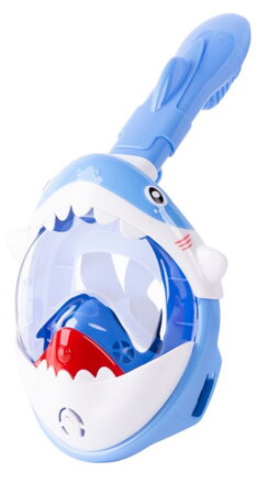 Maska Strend Pro Shark, modrá, pre deti