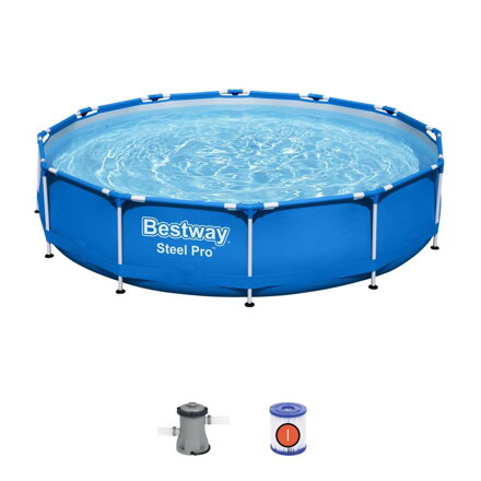 Bazen Bestway® Steel Pro™, 366x76 cm, filter Bazen Bestway® Steel Pro™, 366x76 cm, filter