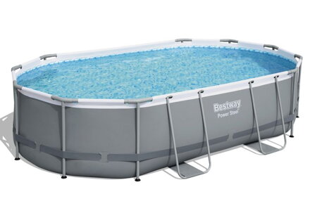 Bazén Bestway® Power Steel™, 488x305x107 cm, filter, pumpa, rebrík, plachta, dávkovač Bazén Bestway® Power Steel™, 488x305x107 cm, filter, pumpa, rebrík, plachta, dávkovač