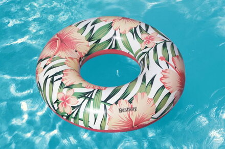 Kruh Bestway® 36237, Tropical Palms, 119 cm, nafukovací