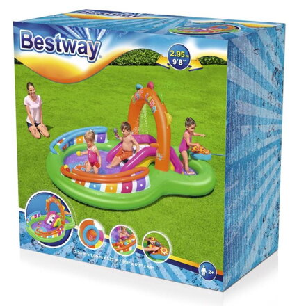 Bazénik Bestway® 53117, Sing 'n Splash, detský, 295x190x137 cm, nafukovací