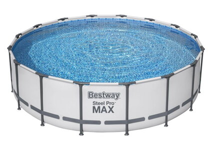 Bazén Bestway® Steel Pro MAX, 5612Z, filter, pumpa, rebrík, plachta, 4,88x1,22 m