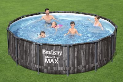 Bazén Bestway® Steel Pro MAX, 5614Z, filter, pumpa, rebrík, plachta, 4.27m x 1.07m