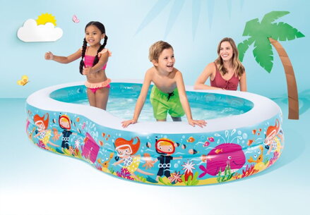 Bazén Intex® 56490, Seashore, detský, nafukovací, 2,62x1,60x0,46 m