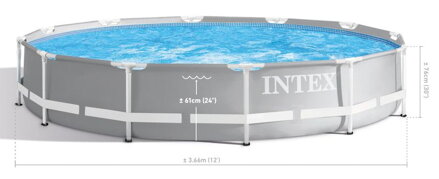 Bazén Intex® Prism Frame Premium 26712, filter, pumpa, 3,66x0,76 m