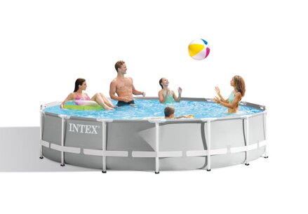 Bazén Intex® Prism Frame Premium 26724, filter, pumpa, rebrík, krycia plachta, spodná plachta, 4,57x1,07 m