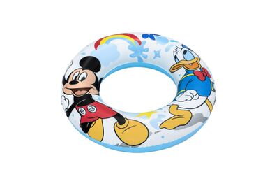Kruh Bestway® 91004, Mickey&Friends, koleso, detský, nafukovací, koleso do vody, 56 cm