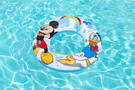 Kruh Bestway® 91004, Mickey&Friends, koleso, detský, nafukovací, koleso do vody, 56 cm