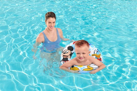 Kruh Bestway® 91004, Mickey&Friends, koleso, detský, nafukovací, koleso do vody, 56 cm
