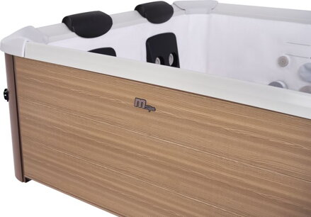 Vírivka MSpa® Oslo Amber, LED, 6 osôb, hydro trysky