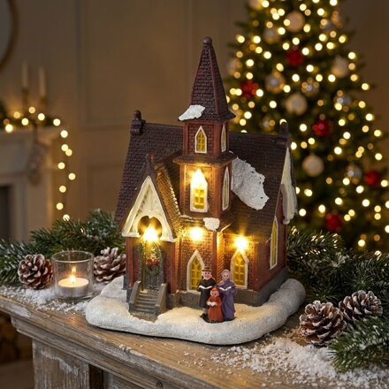 Dekoracia Xecco 6204, Kostol, LED