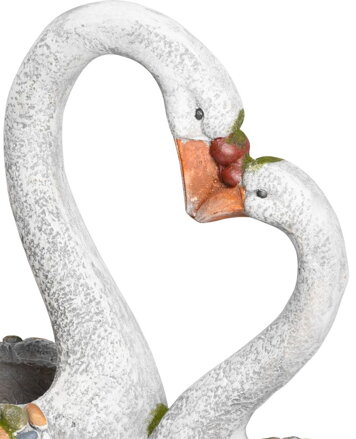 Dekoracia Gecco W1943, Labute, magnesia, 44 cm