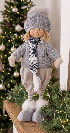 Dekoracia XmMX371, Chlapec, 52 cm