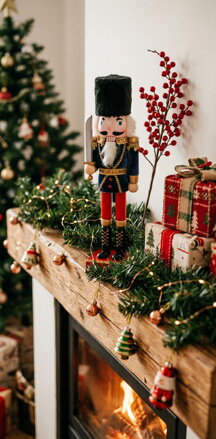 Postavička Xecco 20044, Luskáčik s korunou, drevo