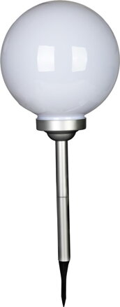 Lampa solárna, 4-farebné LED, 30x73 cm